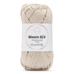 LindeHobby Bloom 8/4 Mercerized Cotton 39 Pearl Grey