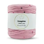LindeHobby Inspire Print 07 Pink with hearts