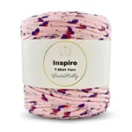LindeHobby Inspire Print 08 Pink with butterflies