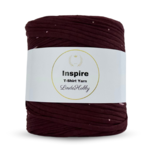 LindeHobby Inspire Print 59 Bordeaux with hearts