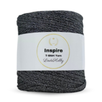 LindeHobby Inspire Print 68 Grey with square pattern