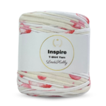 LindeHobby Inspire Print 152 White and natural white with pink balloons
