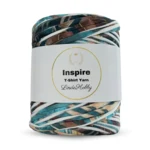 LindeHobby Inspire Print 11 Brown and blue nature pattern