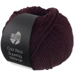 Lana Grossa Cool Wool Superbig 203 Burgundy heathered
