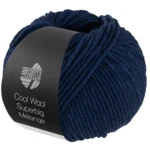 Lana Grossa Cool Wool Superbig 225 Night blue heathered