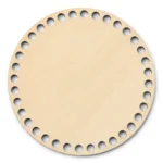 LindeHobby Bag Base, Round, Plywood 15 cm
