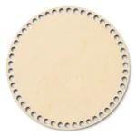 LindeHobby Bag Base, Round, Plywood 20 cm
