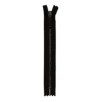 YKK Fixed Zipper Antique Brass 4 mm 17 cm 570 Brown