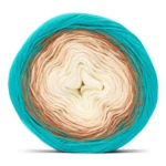 LindeHobby Lily Cotton Cake 16 Turquoise coast
