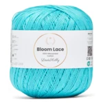 LindeHobby Bloom Lace Mercerized Cotton 15 Turquoise
