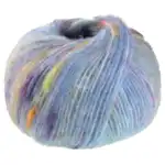 Lana Grossa Cassata 05 Light blue/pink/yellow/orange/blue-purple
