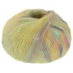 Lana Grossa Cassata 10 Light yellow/peach/light grey/light green/pink
