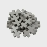 Plus-Plus BIG, 25 pcs 3456 Grey