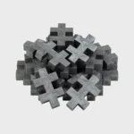 Plus-Plus BIG, 25 pcs 3472 Silver