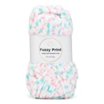 LindeHobby Fuzzy Chenille Print 07 Sweet dreams