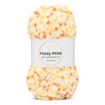 LindeHobby Fuzzy Chenille Print 09 Sunrise