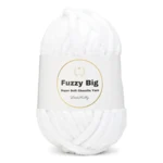 LindeHobby Fuzzy Chenille BIG 01 White