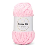 LindeHobby Fuzzy Chenille BIG 04 Baby Pink (Light)