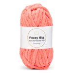 LindeHobby Fuzzy Chenille BIG 33 Dark Salmon