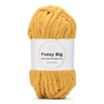 LindeHobby Fuzzy Chenille BIG 16 Mustard