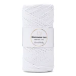LindeHobby Macrame Lux, Rope Yarn, 1 mm 15 White