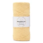 LindeHobby Macrame Lux, Rope Yarn, 1 mm 08 Light yellow