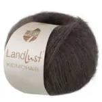 Lana Grossa Landlust Kidmohair 19 Grey brown