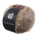 Lana Grossa Basta Mista 118 Taupe/grey brown/mocha/grey beige/light beige