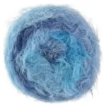 Lana Grossa Basta Mista 110 Turquoise/Adriatic blue/Dove blue/Dark blue