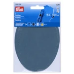 Prym Faux Suede Elbow Patches, 9.5x14.5 cm Denim blue