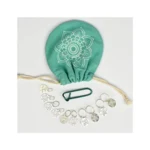 KnitPro Chakra Stitch Markers, Silver