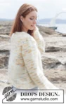 264-27 Painted Coastline Sweater by DROPS Design