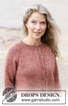 264-20 Canyon Twist Cardigan by DROPS Design