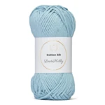LindeHobby Cotton 8/8 - Soft Pastel Dream, 10 balls 002 Aquamarina