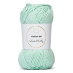 LindeHobby Cotton 8/8 - Soft Pastel Dream, 10 balls 046 Light Acqua