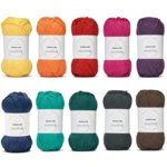 LindeHobby Cotton 8/8 – Autumn Glow, 10 balls