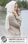 261-6 Robin's Bride Scarf by DROPS Design