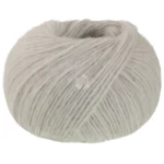 Lana Grossa Nebbia 08 White grey