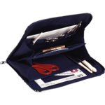 Prym Accessory Case - Denim & Stripes