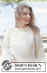 264-26 Quiet Hours Sweater by DROPS Design