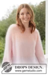 267-17 Sunset Sorbet Sweater by DROPS Design