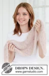 265-16 Candy Sprinkles Shawl by DROPS Design