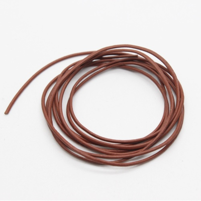 HobbyArts Leather cord, Cognac, 1 meter