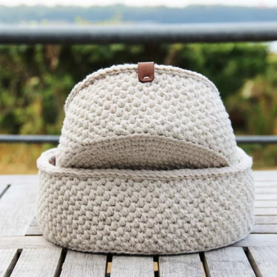 Go Handmade Moss Stitch Curve Round