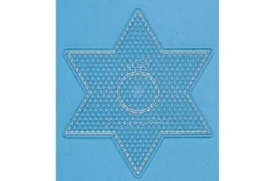 Hama Midi Large Transparent Star Pegboard 269TR