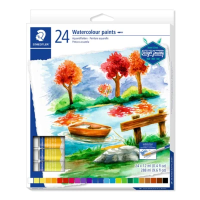STAEDTLER Carat watercolour paint, 24 pcs