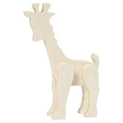 Animal figurine, plywood, 1 pc
