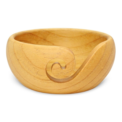 HobbyArts Yarn bowl Pine wood Low