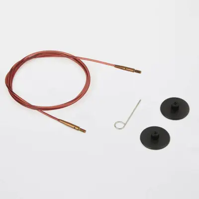 KnitPro Wire Brown (40-150 cm)