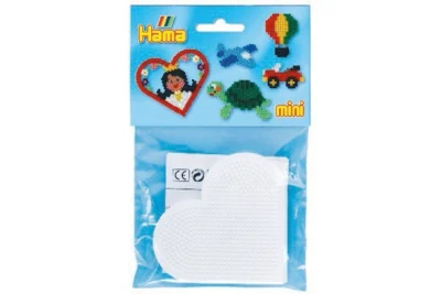 Hama Mini Pegboard - 2 pcs. pegboards heartshaped 591 nr. 5203